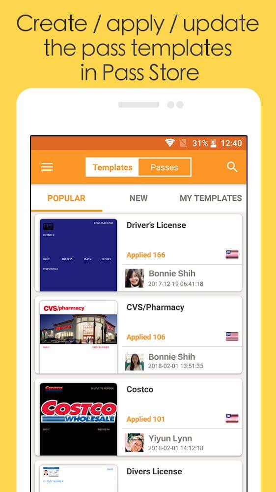Pass2U Wallet app screenshot 4