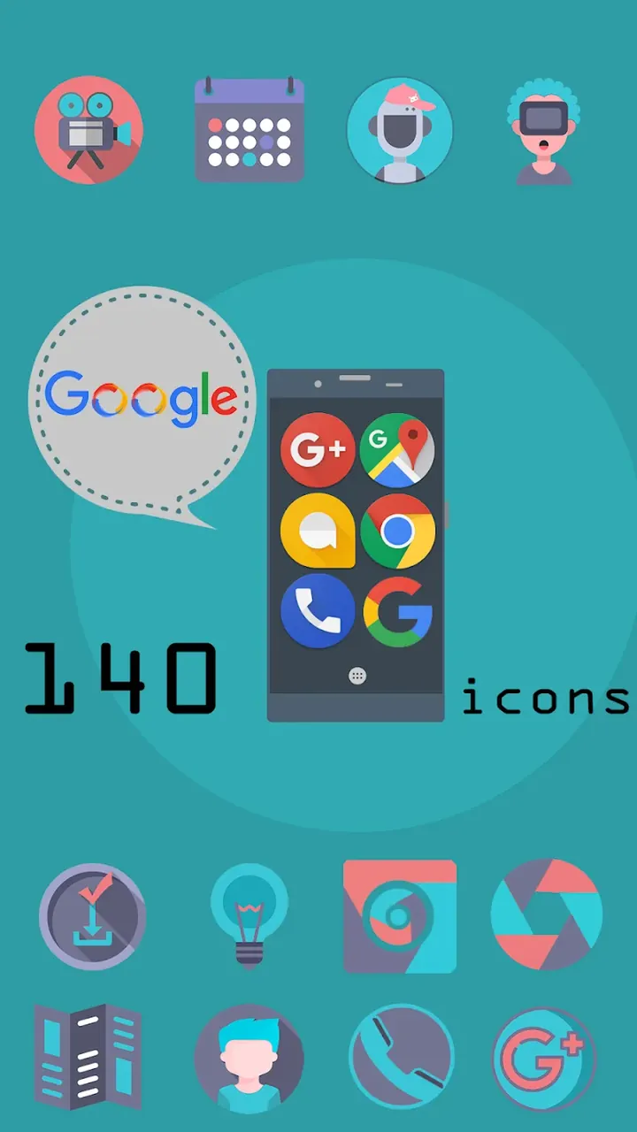 Sinfonia Icon Pack Pure design screenshot 3