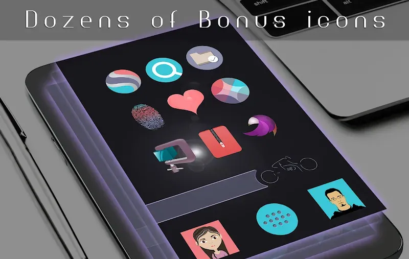 Sinfonia Icon Pack Pure design screenshot 6