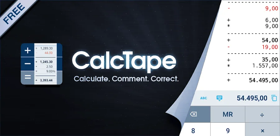 Captura de pantalla 1 de CalcTape