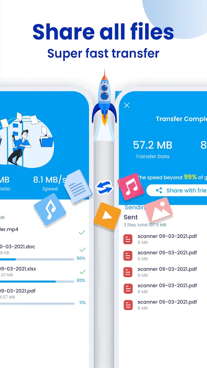 SHARE: Share it, File Transfer preview screenshot 3