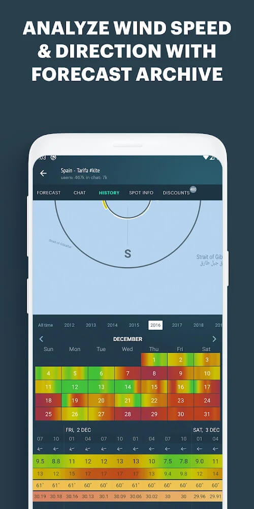 Pratinjau dalam aplikasi Windy.app 6