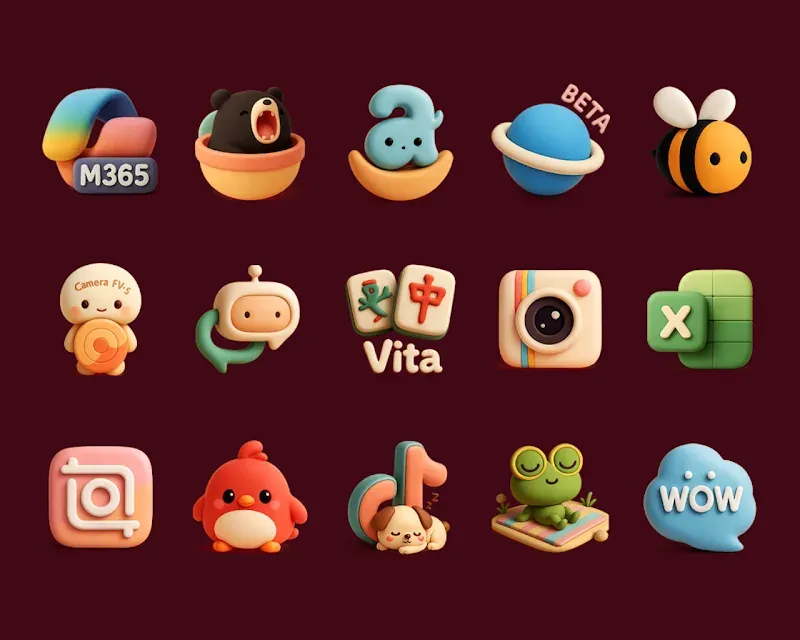 Cuties - Icon Pack preview 6