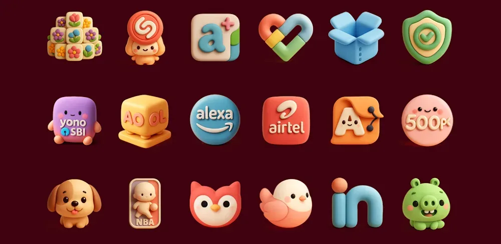 Cuties - Icon Pack preview 1