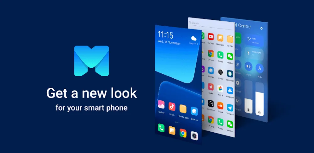 Tangkapan layar M Launcher 1