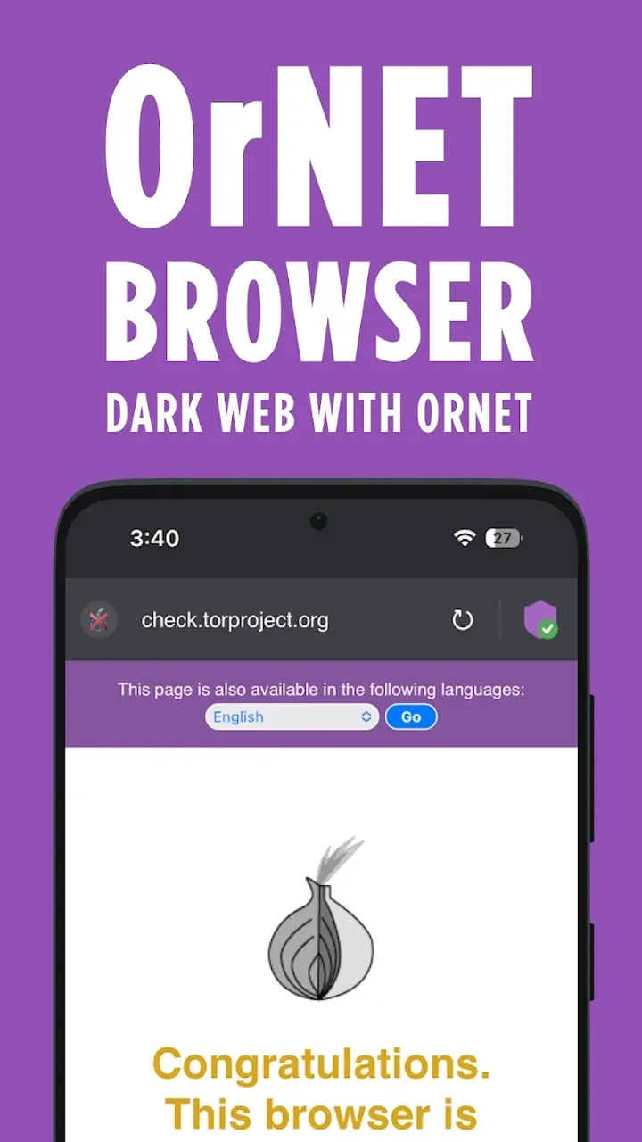 OrNET: Dark Web Browser app preview 3