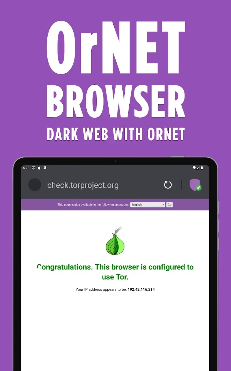 OrNET: Dark Web Browser app preview 6