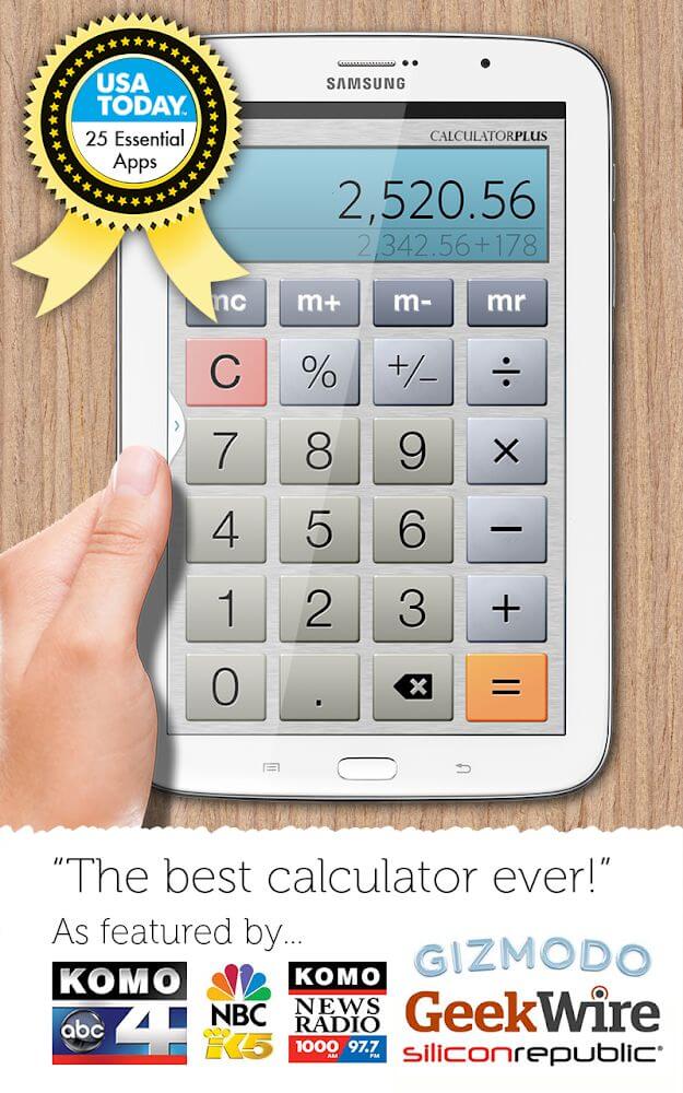 Captura de Pantalla de Calculator Plus 6