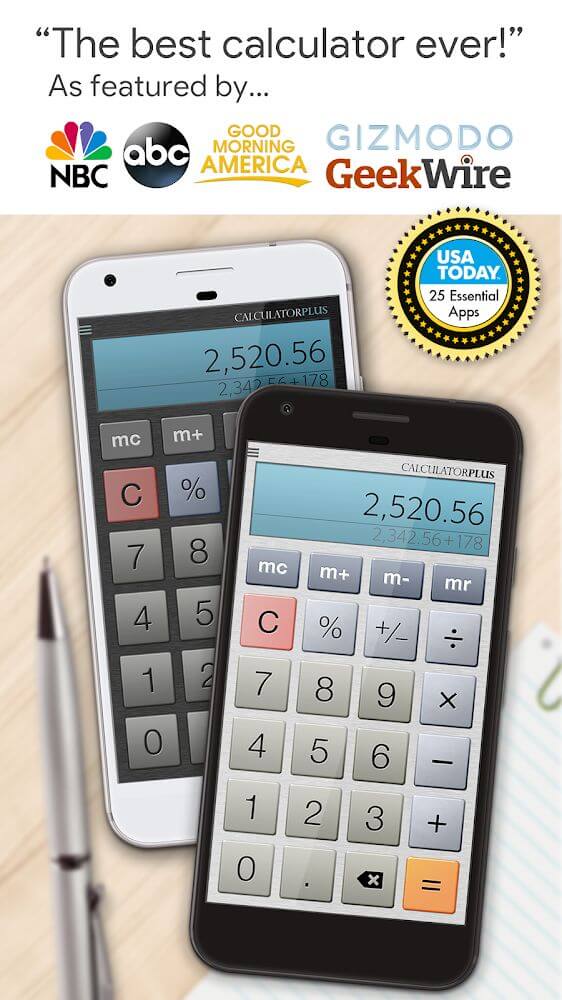 Captura de Pantalla de Calculator Plus 2