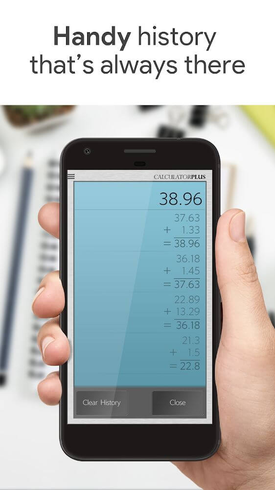 Captura de Pantalla de Calculator Plus 4