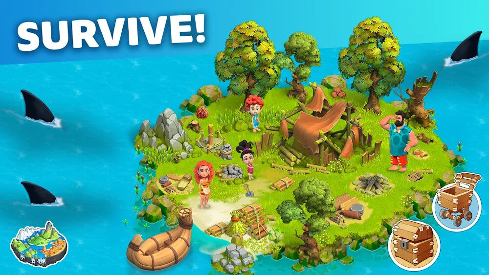 Ảnh chụp màn hình gameplay Family Island 3