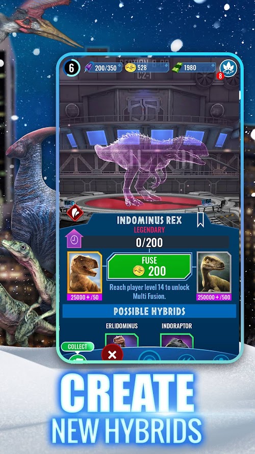 Jurassic World Alive screenshot 4