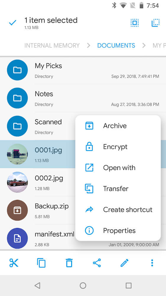Solid Explorer File Manager screenshot 2