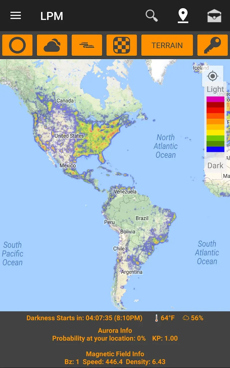 Light Pollution Map - Dark Sky preview image 2