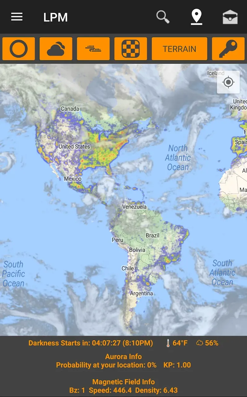 Light Pollution Map - Dark Sky preview image 3