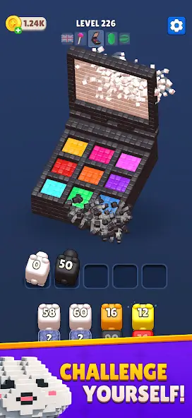 Cube Land Puzzle Game 스크린샷 2
