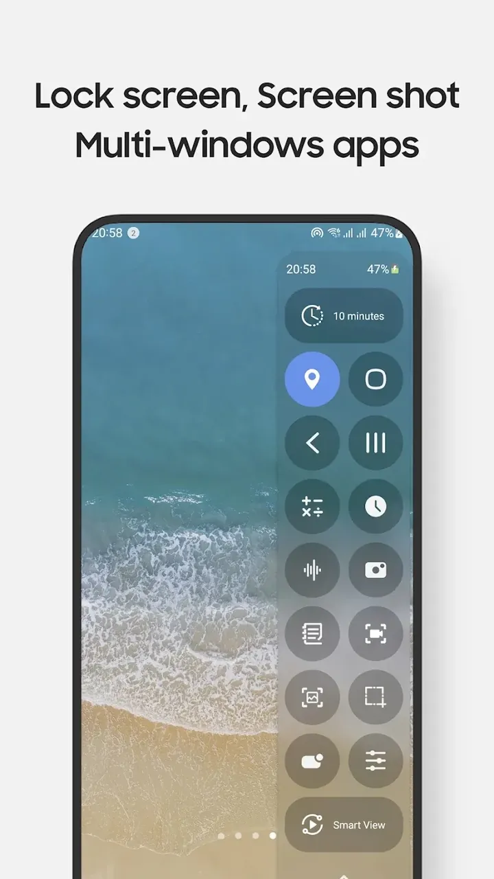 Pratinjau antarmuka Quick Settings 5