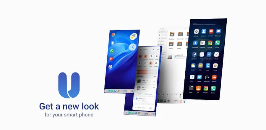 Tangkapan layar antarmuka U Launcher 1