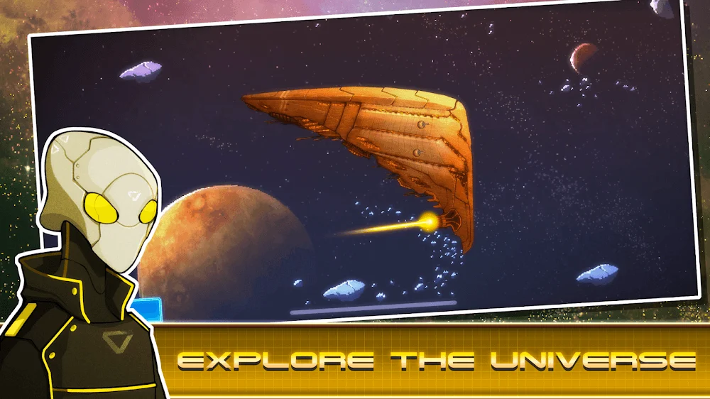 Captura de pantalla del gameplay de Pixel Starships 4