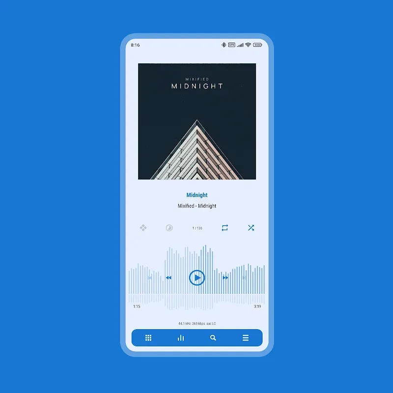 Luminous - Poweramp Skin screenshot 4