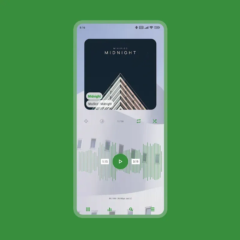 Luminous - Poweramp Skin screenshot 6