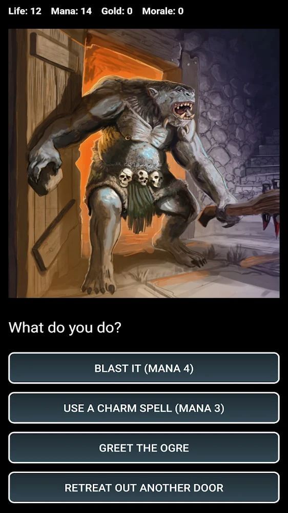D&D Style RPG Choices Game gameplay screenshot 4