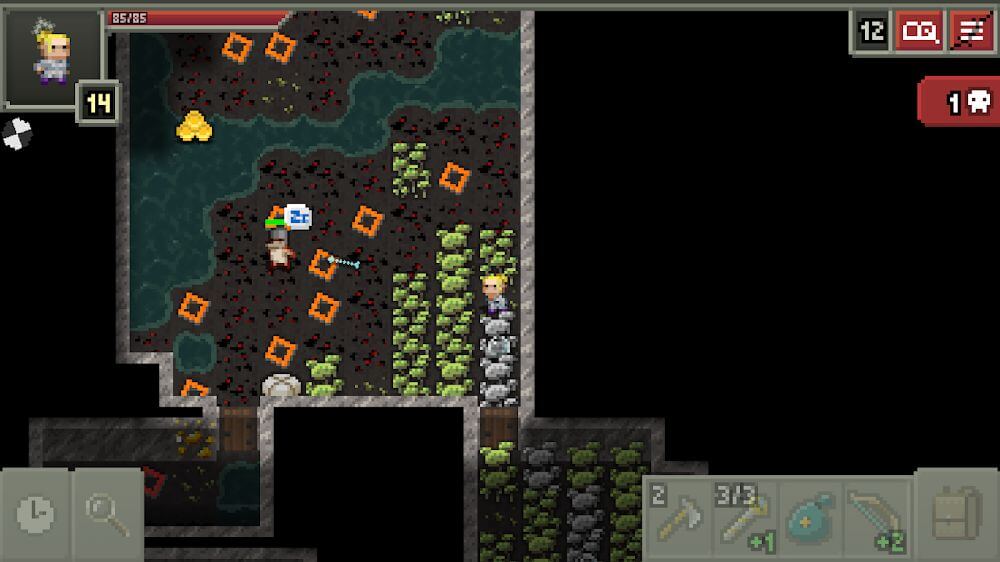 Captura de pantalla de Shattered Pixel Dungeon 4