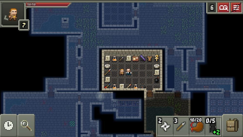 Captura de pantalla de Shattered Pixel Dungeon 3
