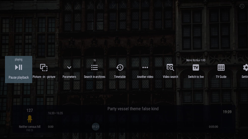 Captura de pantalla 5 de OTT Navigator IPTV