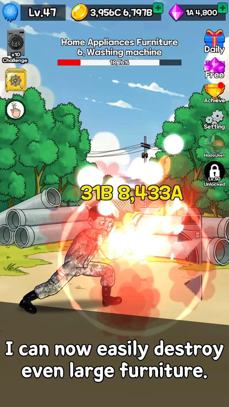 Captura de pantalla de gameplay 6 de The Legend of Fireball