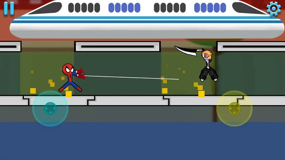 Stickman Clash: Fighting Game gameplay screenshot 4