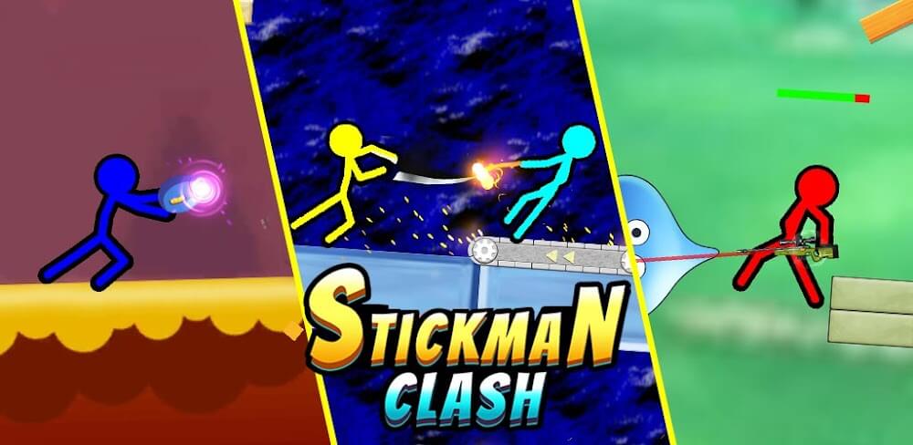 Stickman Clash: Fighting Game gameplay screenshot 1
