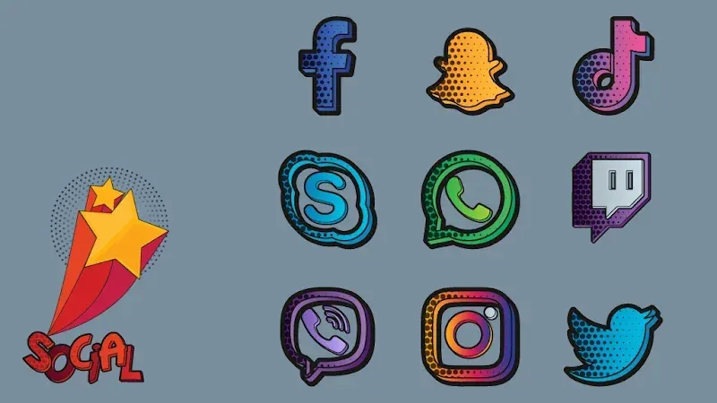 Comics Icon Pack preview screenshot 4