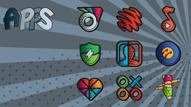 Comics Icon Pack preview screenshot 5