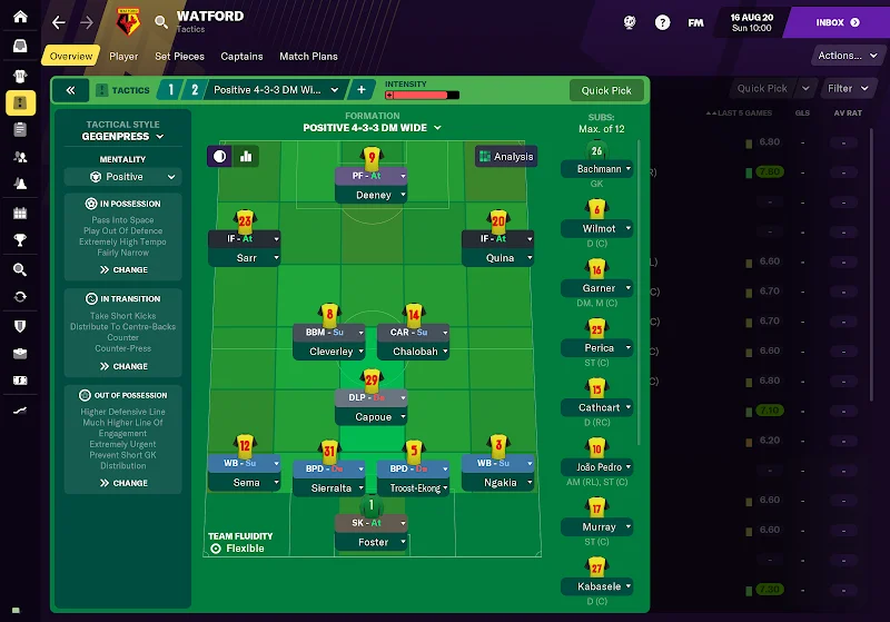 Gambar pratinjau Football Manager 2021 Touch 5