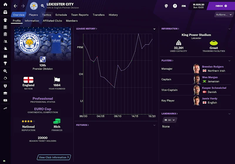 Gambar pratinjau Football Manager 2021 Touch 6