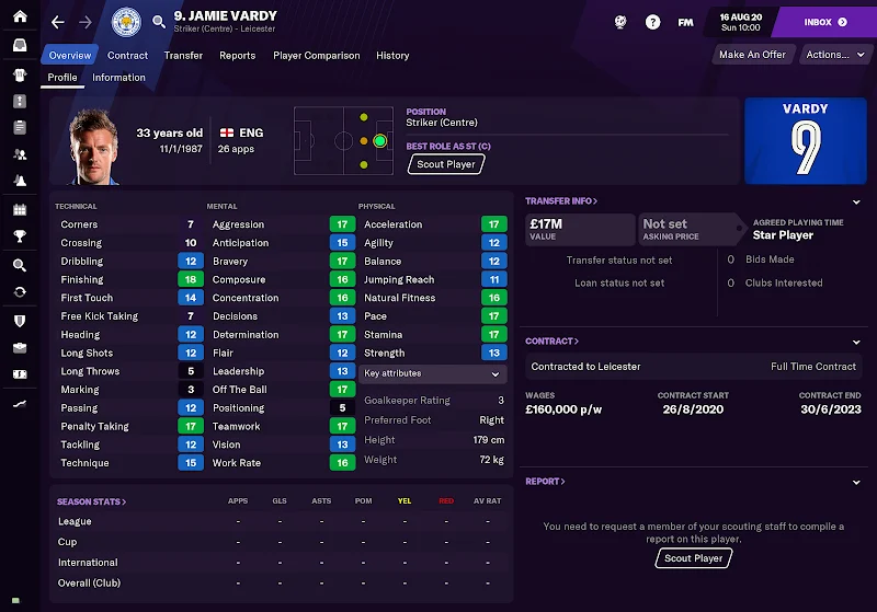 Gambar pratinjau Football Manager 2021 Touch 4