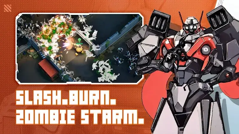 Mech Assemble: Zombie Swarm gameplay screenshot 4