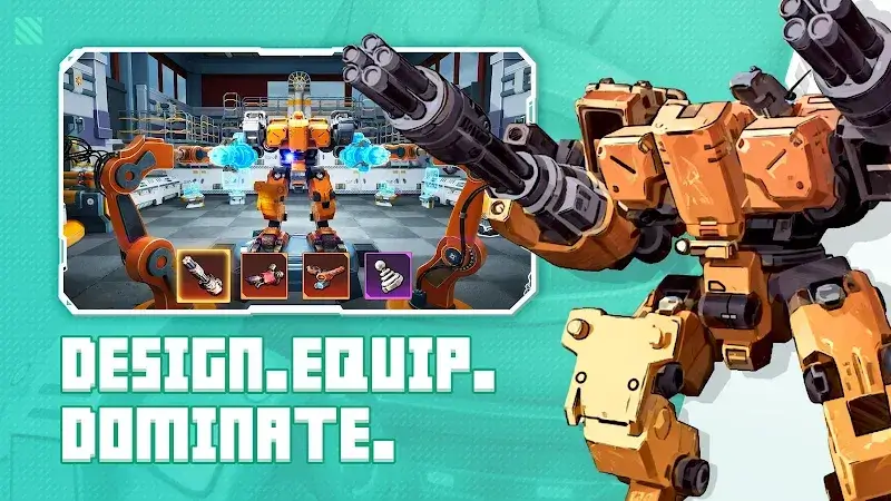 Mech Assemble: Zombie Swarm gameplay screenshot 6