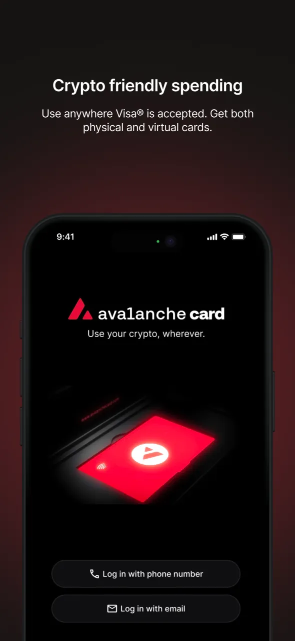 Capture d'écran de l'aperçu d'Avalanche Card 1