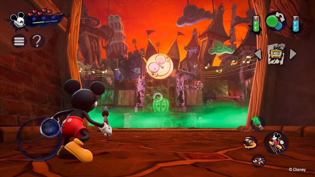Disney Epic Mickey: Rebrushed capture d'écran du gameplay 5