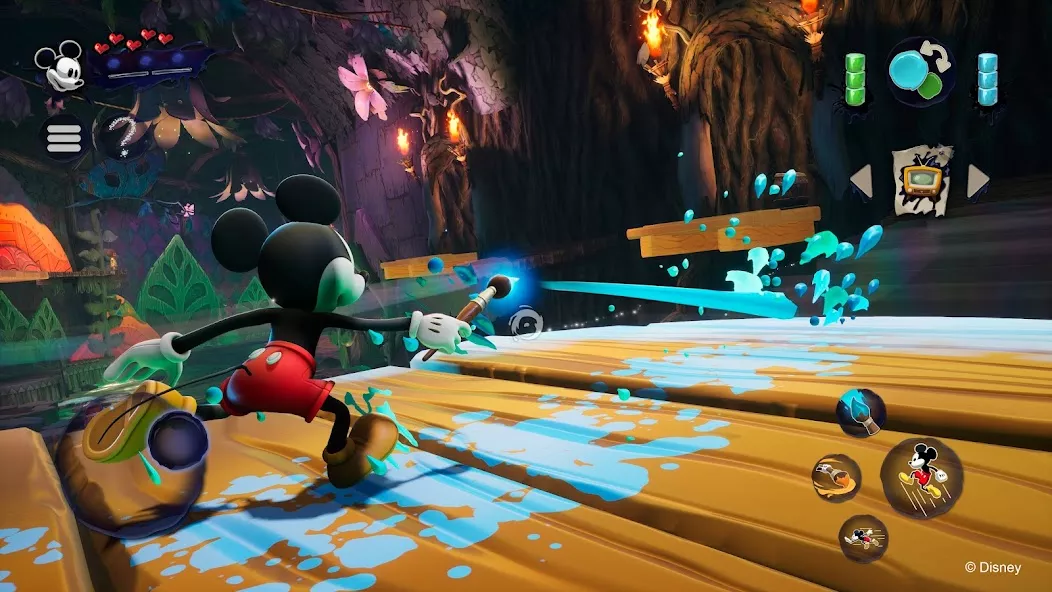 Disney Epic Mickey: Rebrushed capture d'écran du gameplay 1