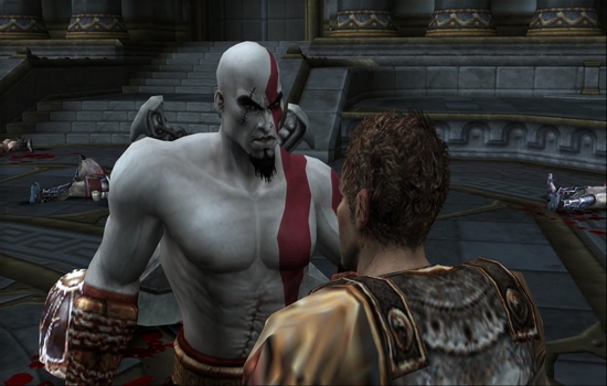 Capture d'écran du gameplay de God of War 2 3