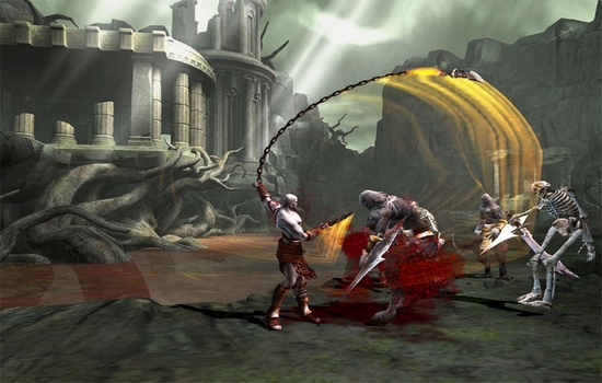 Capture d'écran du gameplay de God of War 2 4