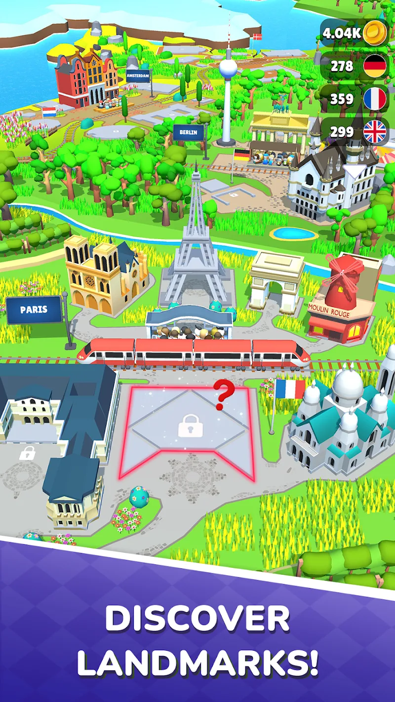 Capture d'écran de gameplay de Train Ride 1