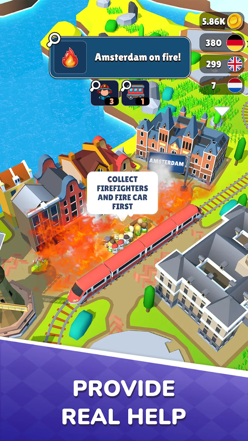 Capture d'écran de gameplay de Train Ride 4