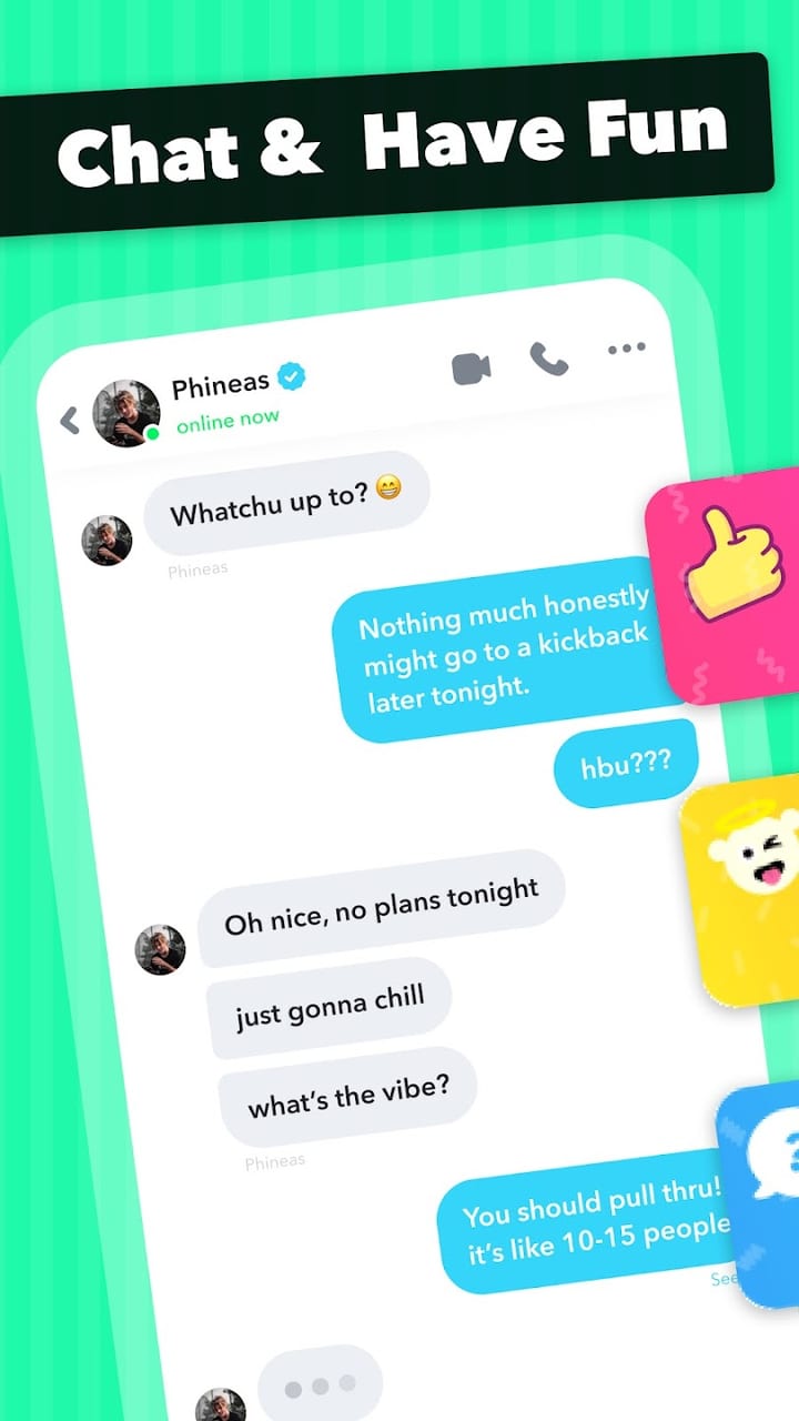 Capture d'écran de l'application Wink 4