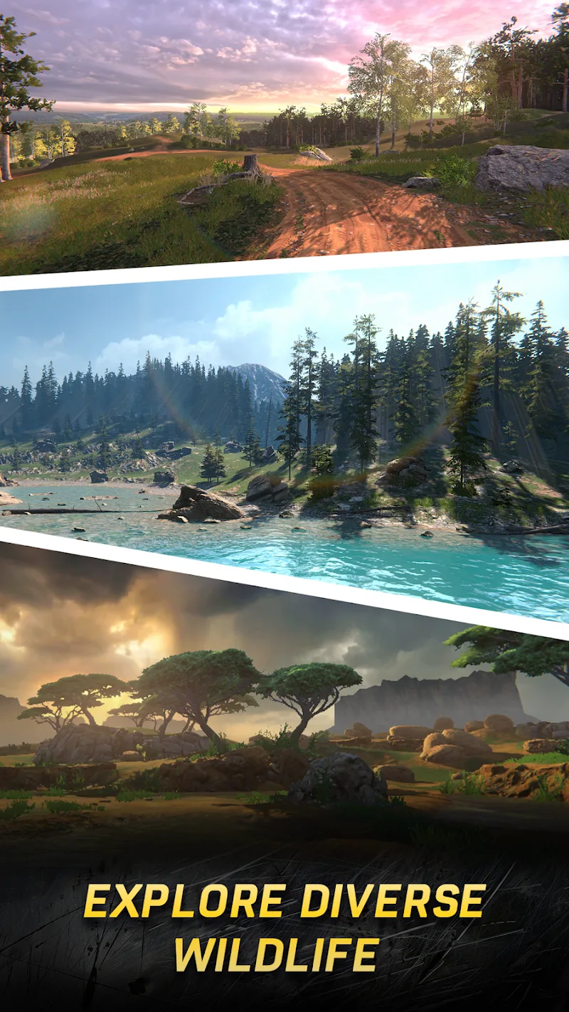 Capture d'écran du gameplay de Hunting Rivals 5