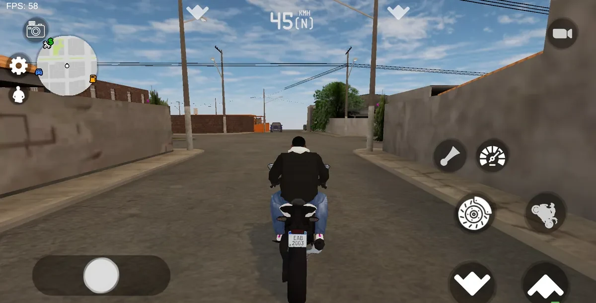 Capture d'écran du gameplay d'Elite Auto Brazil 2