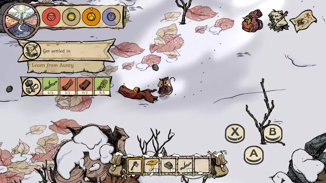 Winter Burrow capture d'écran du gameplay 2